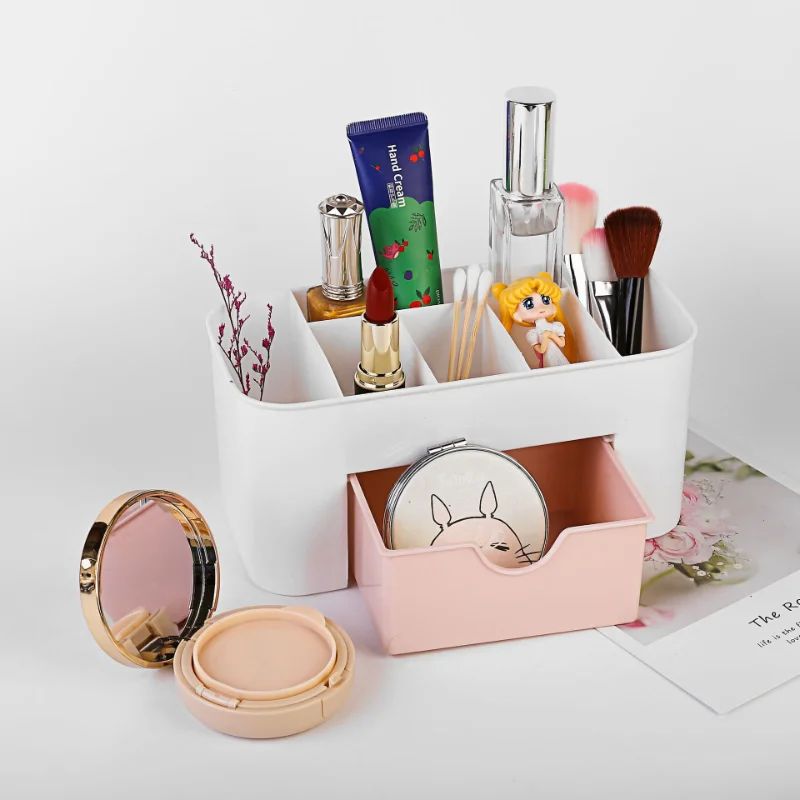 Cosmetic Storage Box Makeup Drawer Jewelry Nail  Make Organizer Cosmetic  Storage - Makeup Organizers - Aliexpress
