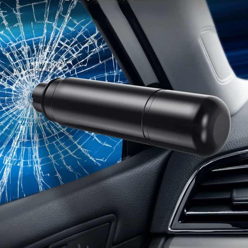 Auto Glass Breaker Hammer Mini Window Punch Spring Load Car Escape