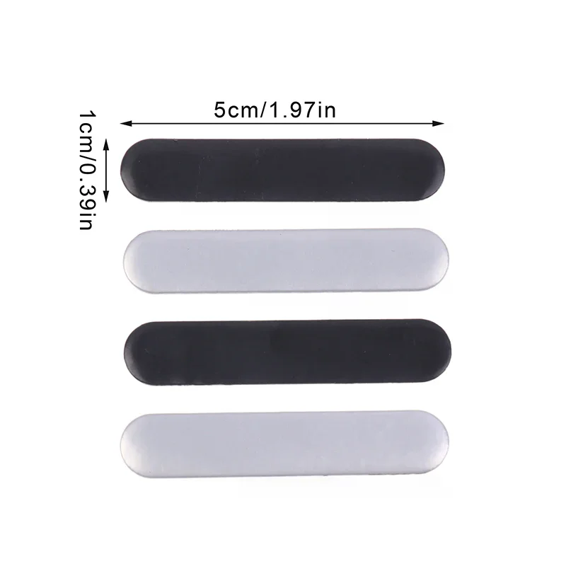 10개입 피크 5x1cm 패들 라켓 헤드 스티커 피클볼 리드 테이프 테니스 배드민턴 골프 라켓 무게추 스티커