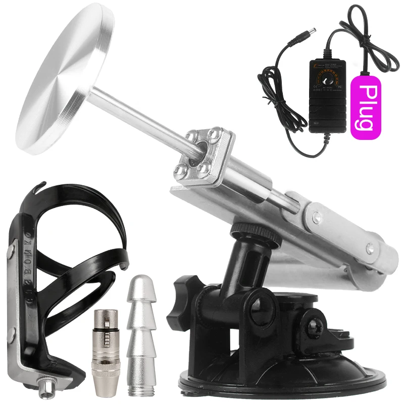 Mini Telescopic Sex Machines 39mm Stroke High Thrust Portable DC Sex Masturbator 30-350RPM 110V-240V 3XLR Connector Coke Cup Male Masturbation Cup Sex Toy