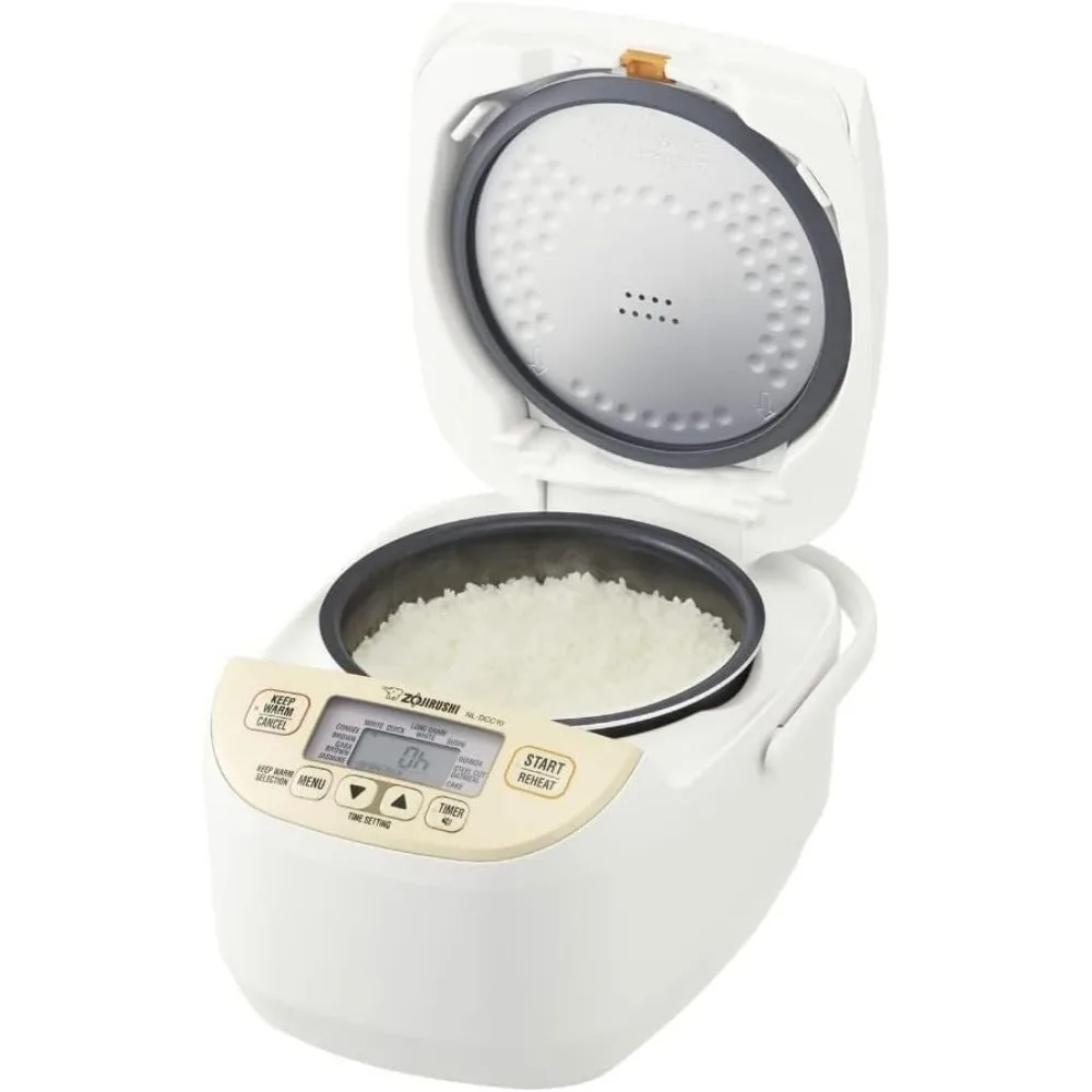 Rice Cooker and Warmer (Peal Beige, 5.5 Cups)