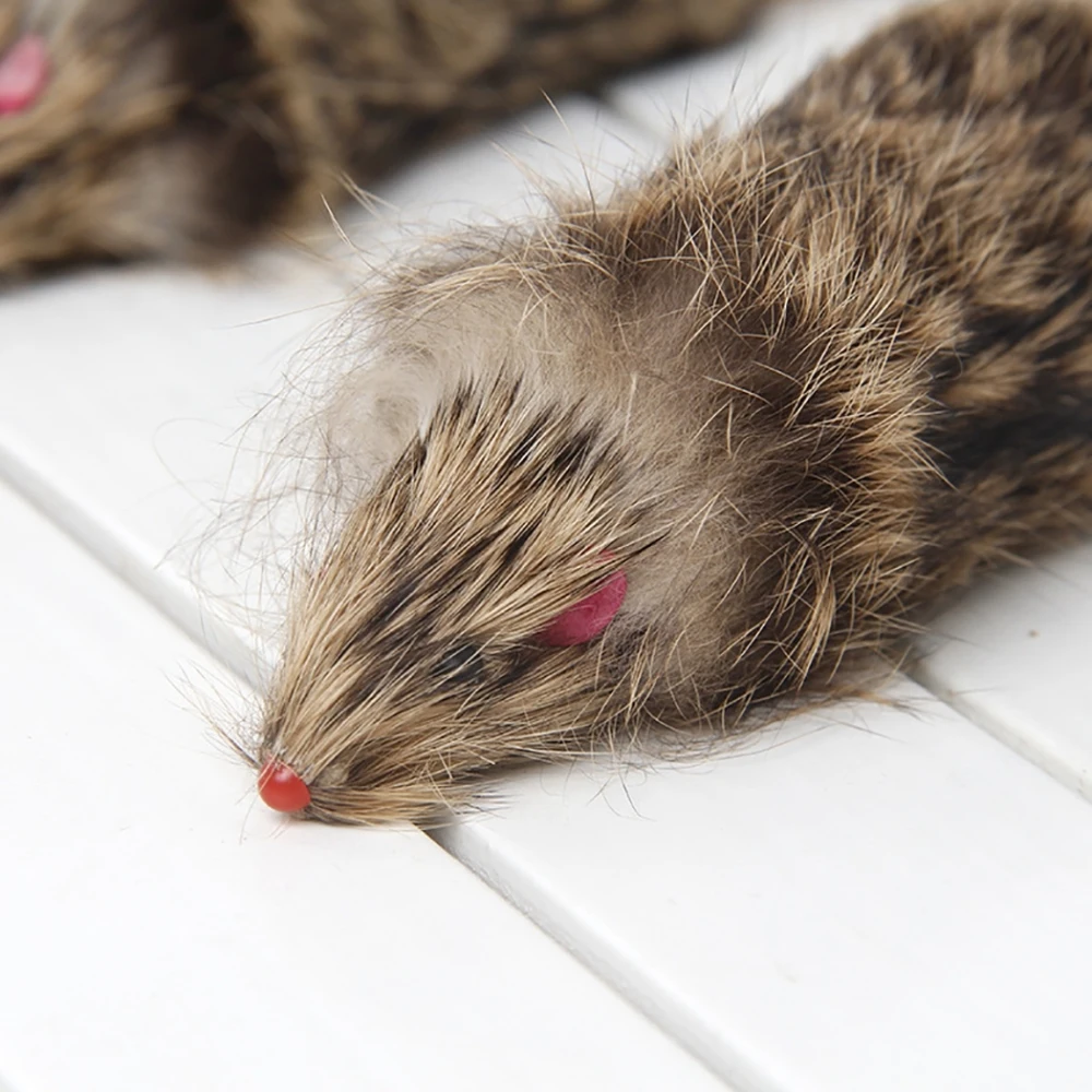 Cat Mouse Toy Realistic Interactive Cat Catnip Toy Cat Chew Toy For Halloween Soft Furry False Mouse Cat Pet Toys Mice Mouse Toy
