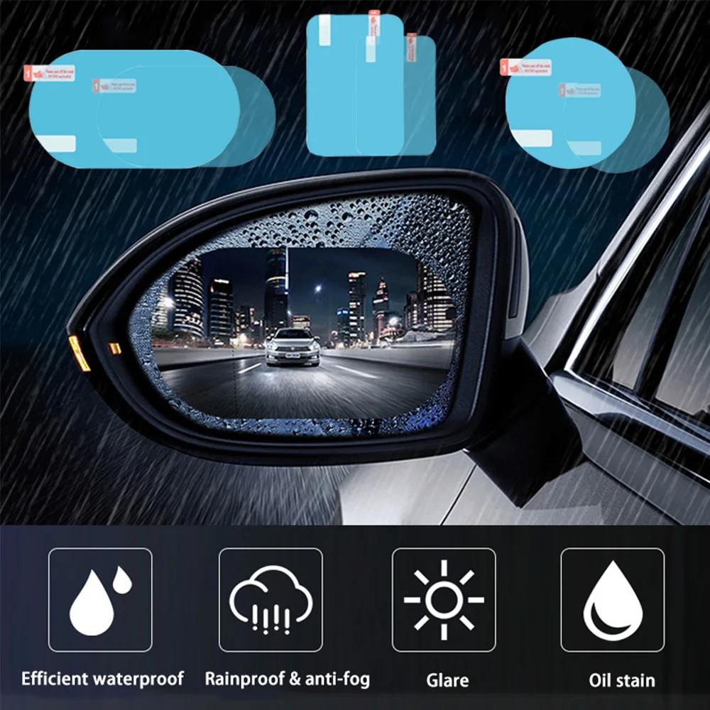 Best Deal for 14Pcs Car Mirror Film, Rainproof Waterproof Car Rearview
