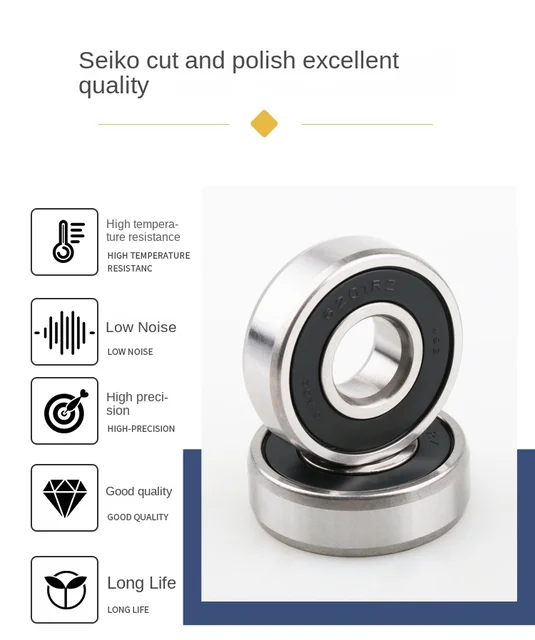 Cuscinetti A Sfere 6201 2RS SKF - Foto 2