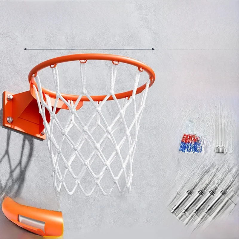 [flagship small square box ✅ bold solid basket] adult model (free professional basket net + expansion screws * 4 + air needle)