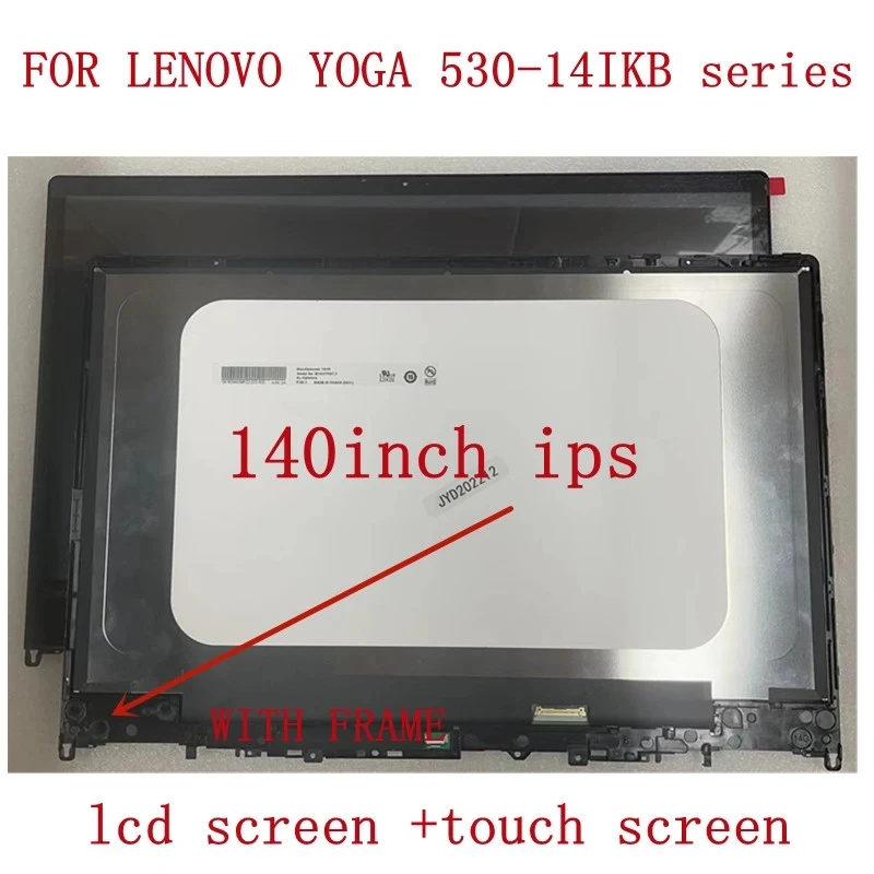 FOR LENOVO YOGA 530 14IKB yoga 530 14ARR 530 14 LCD DISPLAY TOUCH