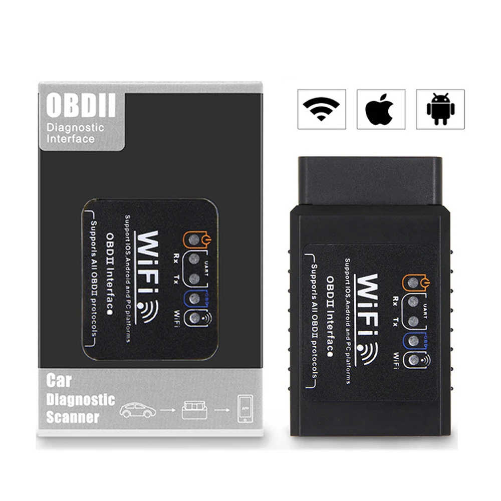 ELM327 WIFI V1.5 Car OBD2 Scanner Check Engine Light Diagnostic Tool Car Fault Detector Suitable for iOS and Android 2