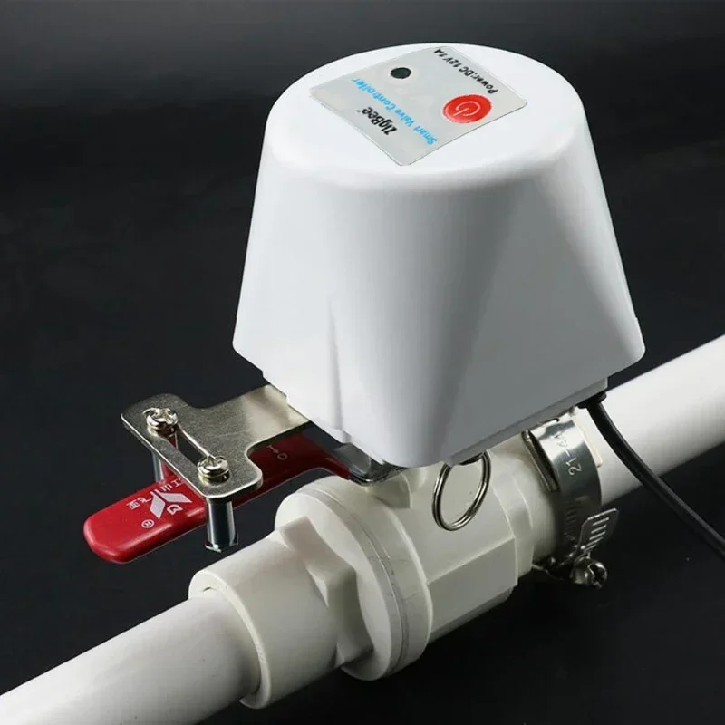 Vanne D'eau Intelligente Haozee Tuya - Détecteur De Fuite Et Débitmètre