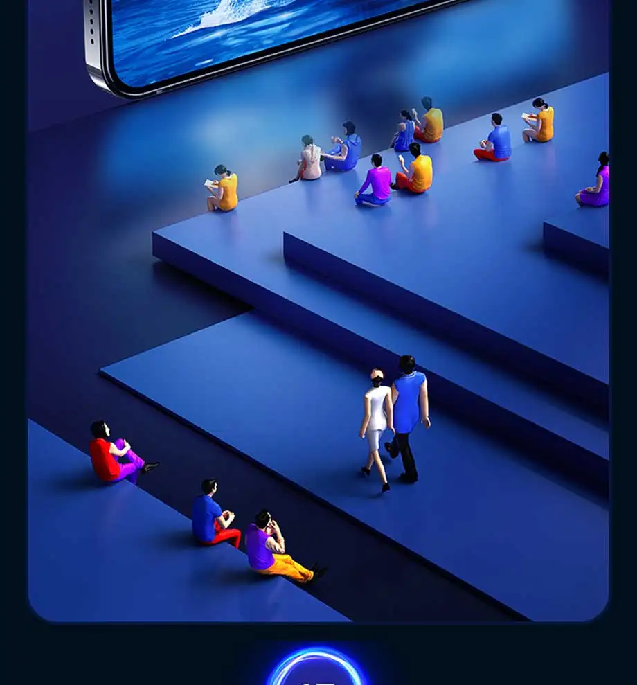 Scc40a30ce10f4965b47c30d4c330aaf8K 4PCS Tempered Glass for iPhone 11, 12, 13, 14, 15 Pro, XR, X, XS Max Screen Protector on for iPhone 12, 13 Mini, 7, 8, 6 Plus SE Glass Mallzona