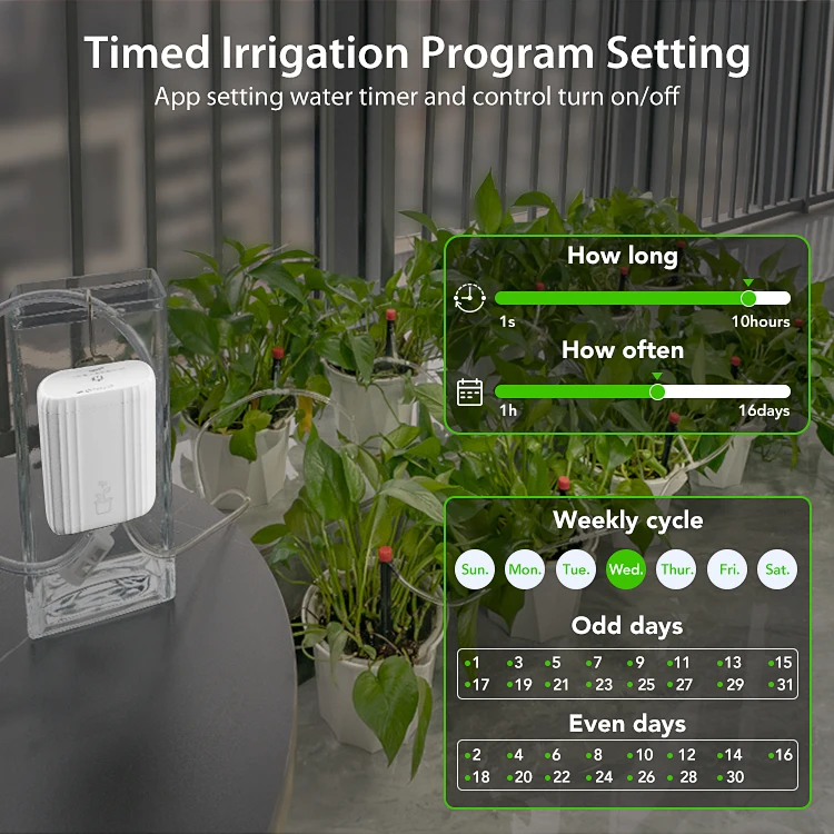 WIFI Intelligent Watering Device Pump Timed Automatic Drip Irrigation System Rem