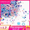 2mm Glass Seed Beads Kit Bracelet Making Kit Small Beads Assortment Colors Craft Loose Beads for Jewelry Making DIY Art Crafts 2