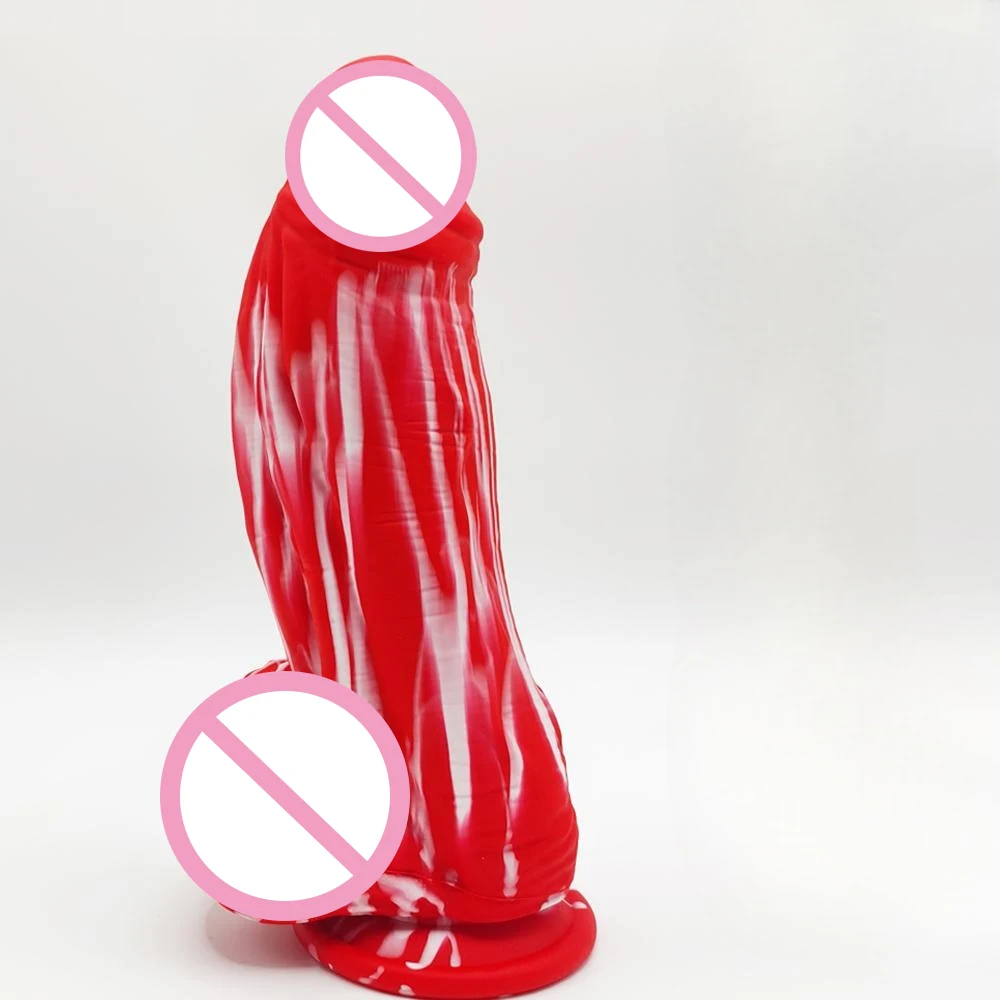 Realistic Dildo With Strong Suction Cup Adult Lesbian Sex Toy Clitoris Stimulator Soft Silicone Manual Penis Man Dick Sexy Toy