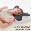 Memory Foam Neck Pillow Butterfly Shape Sleep Cervical Pillow Slow Rebound Comfortable Ergonomic Contour Orthopedic Neck Pillow 5