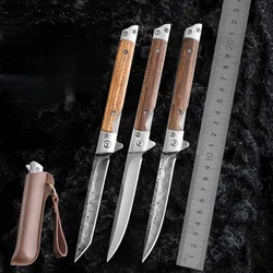 Couteau pliant Portable pratique de haute dureté, couteaux à outils d'extérieur multifonctionnels, couteau à fruits en acier inoxydable 