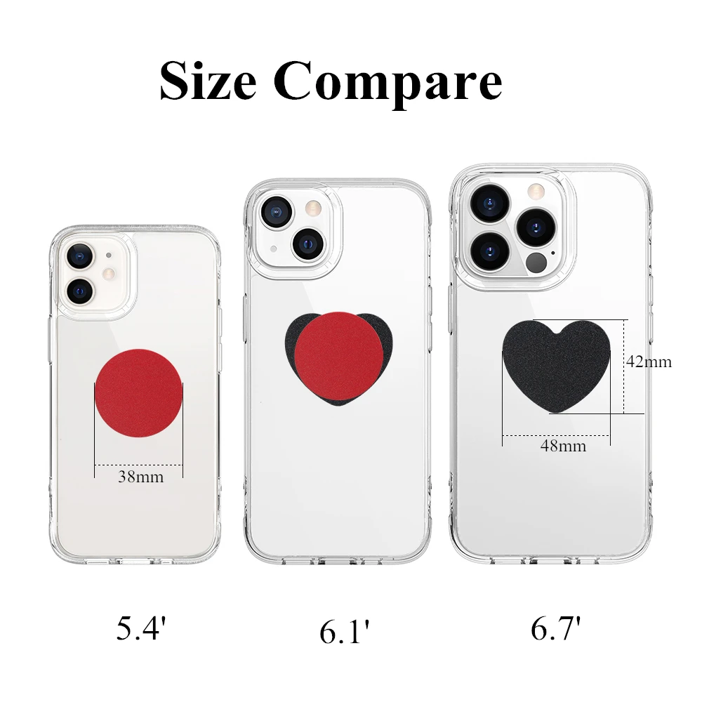 Anelli da 6 cm/9 cm, supporto per piastra in lamiera, per ventola di raffreddamento del telefono, adesivo per radiatore, gioco lungo Anelli da 6 cm/9 cm, supporto per piastra in lamiera, per ventola di raffreddamento del telefono, adesivo per radiatore, gioco lungo