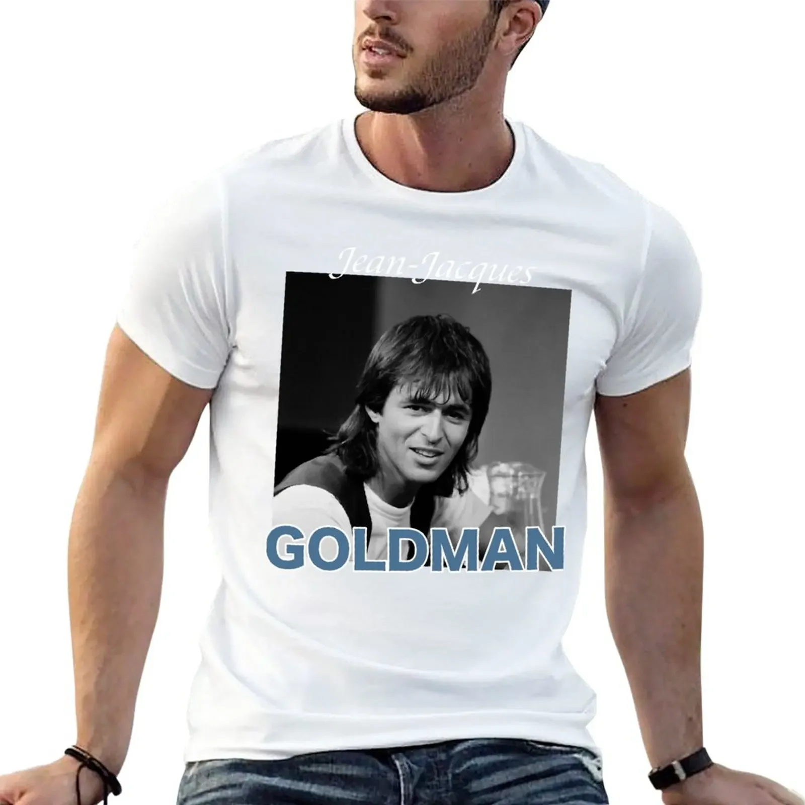 

Jean-Jacques Goldman T-Shirt sublime plus size tops aesthetic clothes mens white t shirts