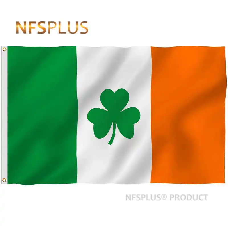 Ireland National Flag Waving In Beautiful Sky | Premium Photo - Foto 11