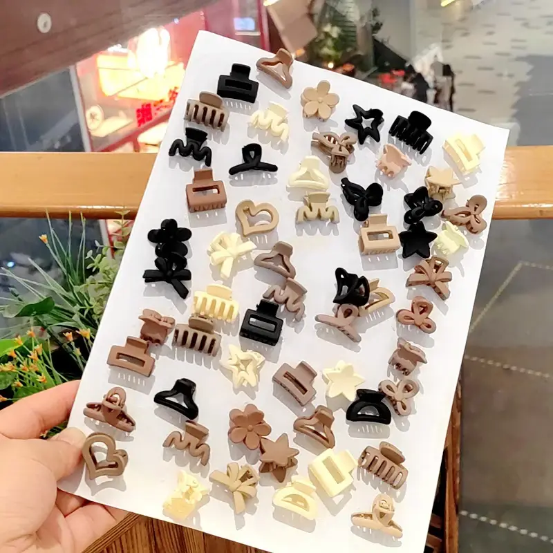 10/20/30pcs Beige Mixed Pack Small Clips Cute Girl Accessories Perfect For Daily Use Special Occasions Or Travel Gifts 2025 New - Image 3