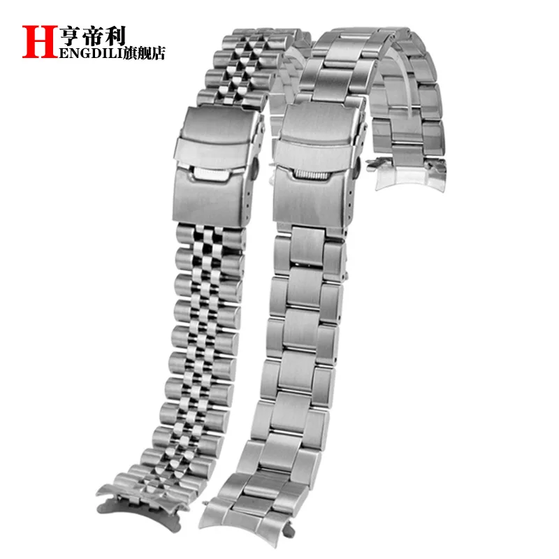 Corrente Relógio Masculino para Seiko n. ° Srpd63k1 Srpb41j1 Verde Água Fantasma Casio Mdv106 Pulseira de Relógio Aço Inoxidável 20 22 mm - Image 5