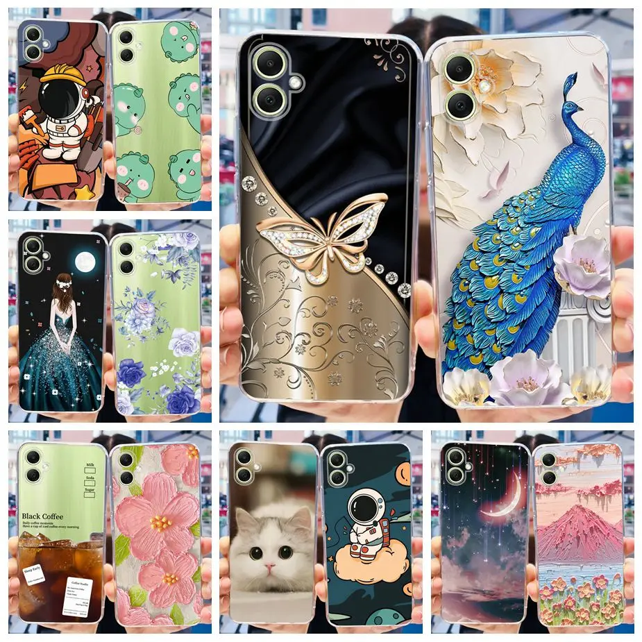 Per Samsung Galaxy A05 Case Sm-A055F 2023 New Fashion Cover Dipinta Per Samsung Galaxy A05S Custodia Per Telefono Per Samsng A05 A05S Shell
