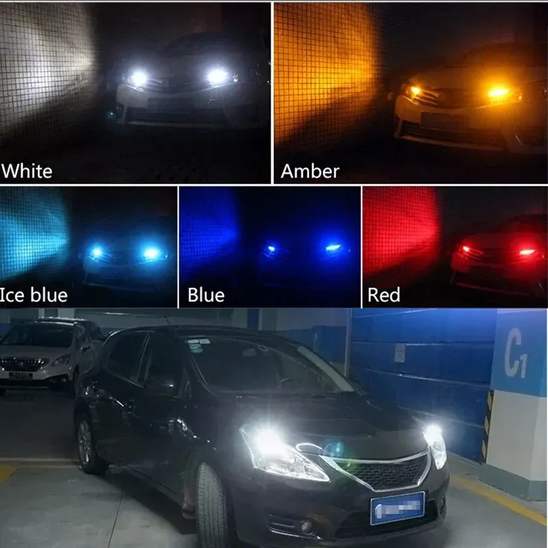차량 내부 지도 돔 조명, 주차 조명, 자동 신호 램프, 오류 없음, 범용 흰색, T10 4014 26SMD W5W Canbus, 12V, 10PCs