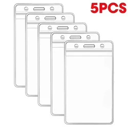 Waterproof Transparent Card Clip Protective Sleeve (A-5PCS)