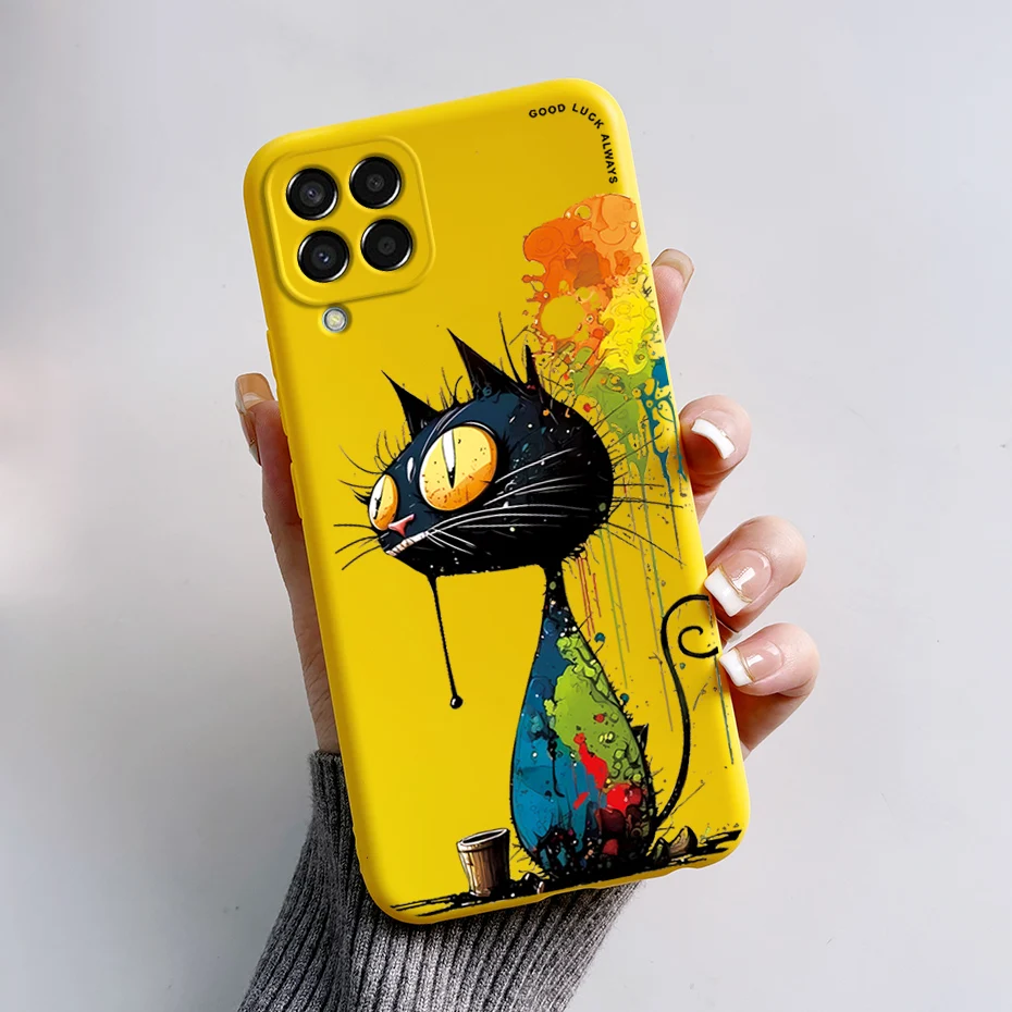 Stylish Painted Silicone Soft Phone Case Cover