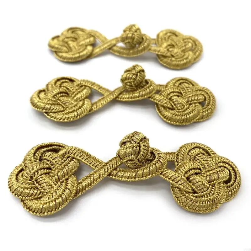 Chinese Knot Cheongsam Buttons Tradition Clothing Ornament Sewing Buttons For DIY Sewing Sweater Scarf Cardigan Costume sewing buttons