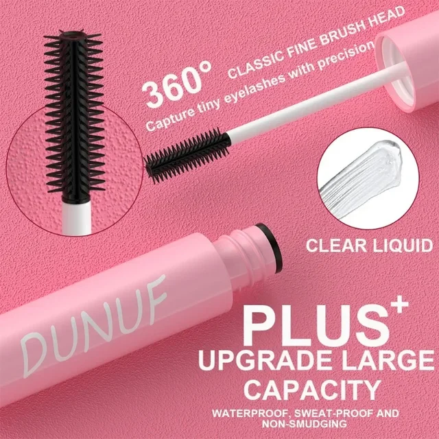 Gel impermeabile a lunga durata Crema per lo styling delle sopracciglia Balsamo per ciglia Liquido trasparente Curling Impostazione Gel per sopracciglia resistente al sudore 24 ore 6