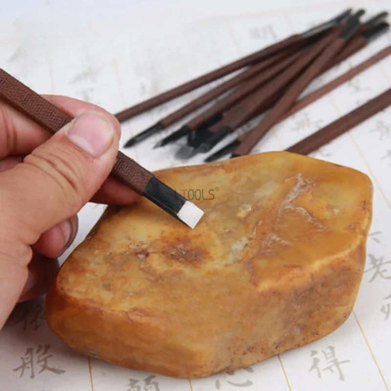 Deluxe Seal Engraving Set / Stone Carving Set / Stone Engraving...