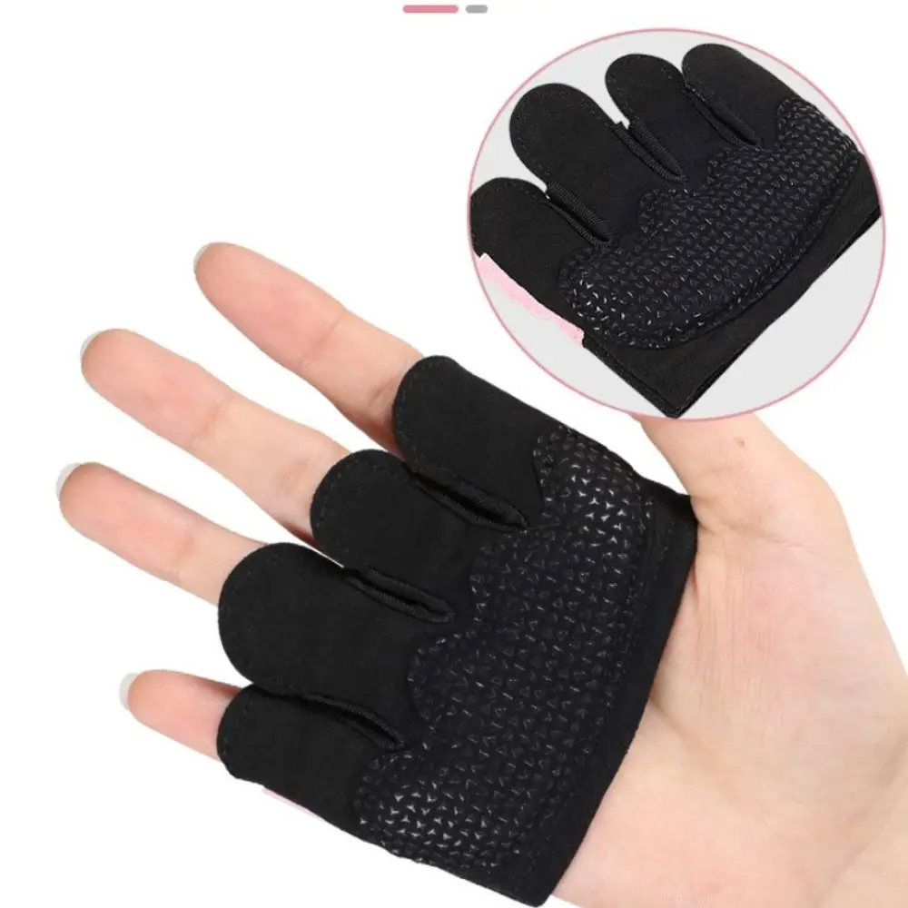 Gym Gloves Fitness Weight Lifting Sports Gloves Thickened Palm Pad Shockproof Non-Slip Half Finger Hand Protector for Men Women 3
