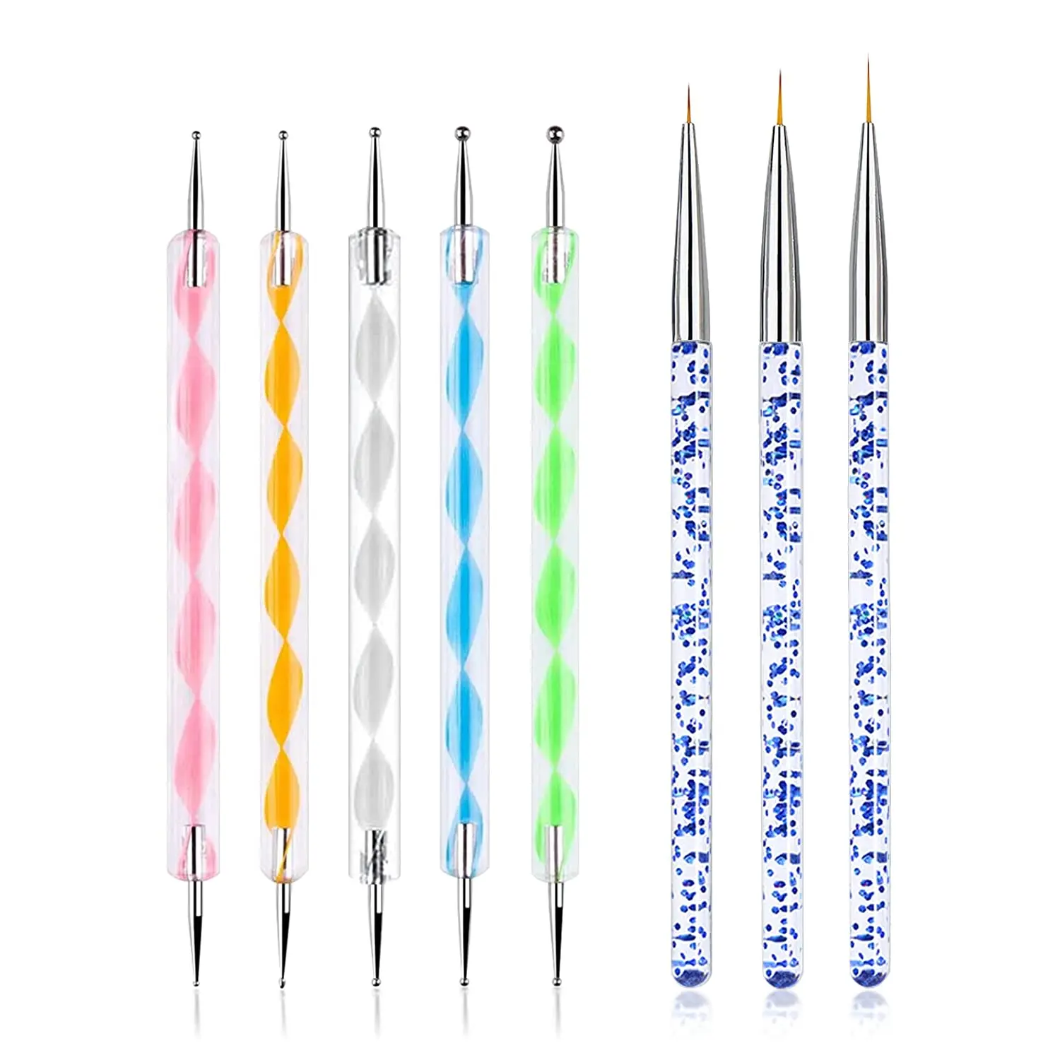 Acrylic Manicure Tool Nail Art Brush Nail Liner Pen Nail Art Drawing Pen |  eBay