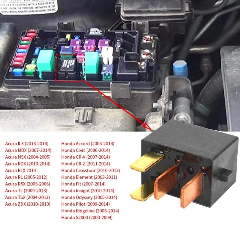 

39794-SDAA03 G8HL-H71 for accord Car Air Conditioning Relays Repair