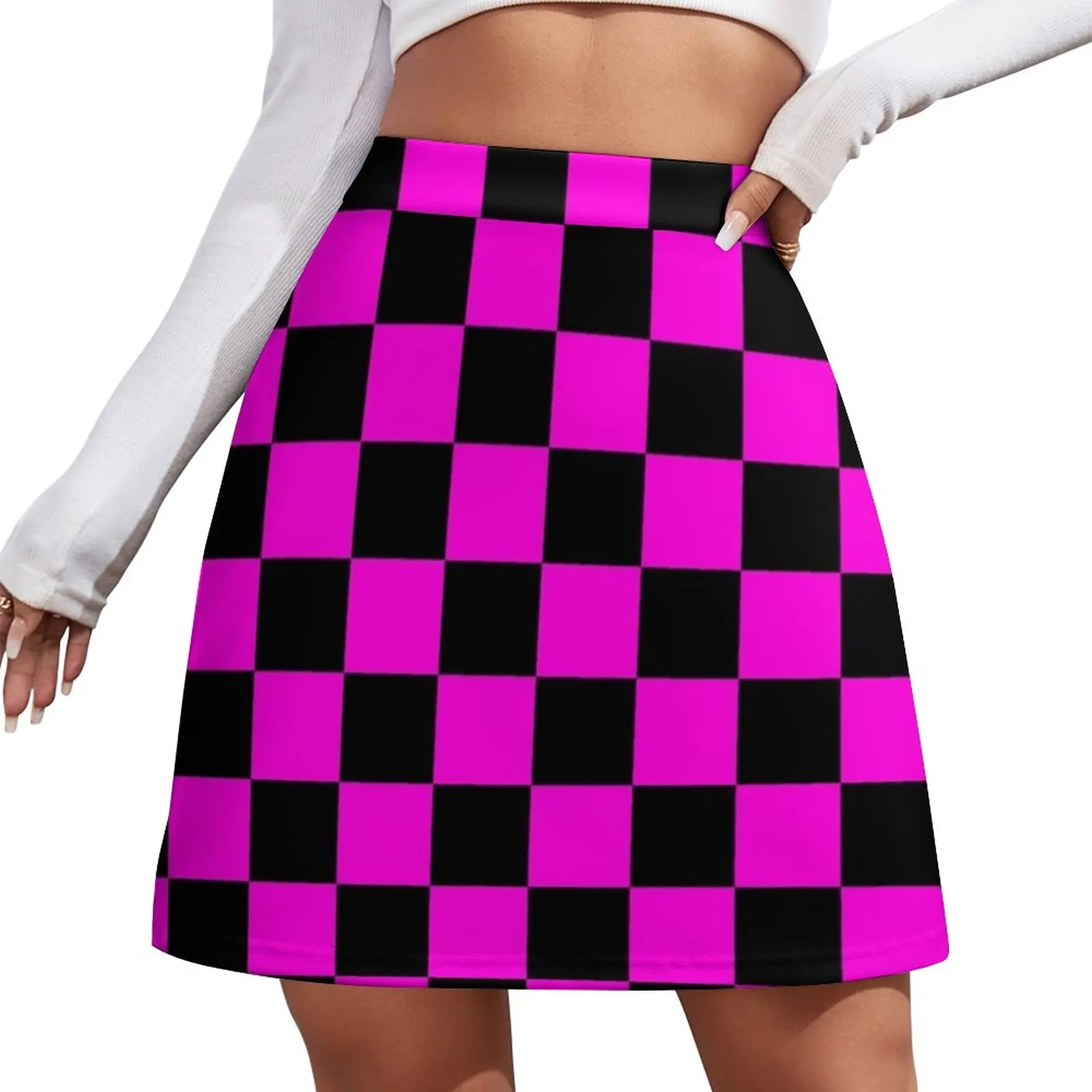 

Garry's Mod Missing Textures Pattern (High Quality) Mini Skirt novelty in clothes korean style skirt cosplay