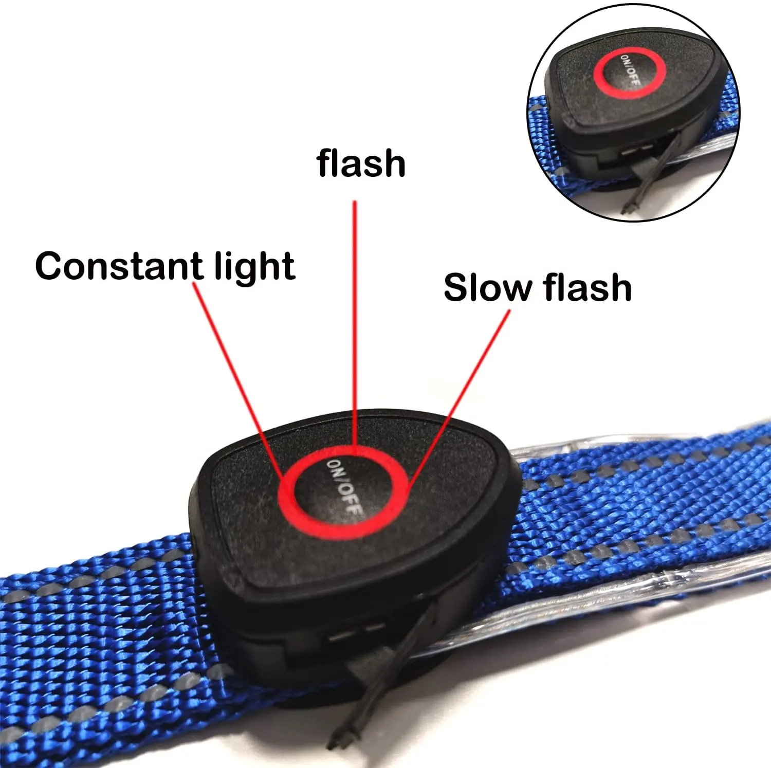 USB Rechargable Horse Breastplate Harness 6