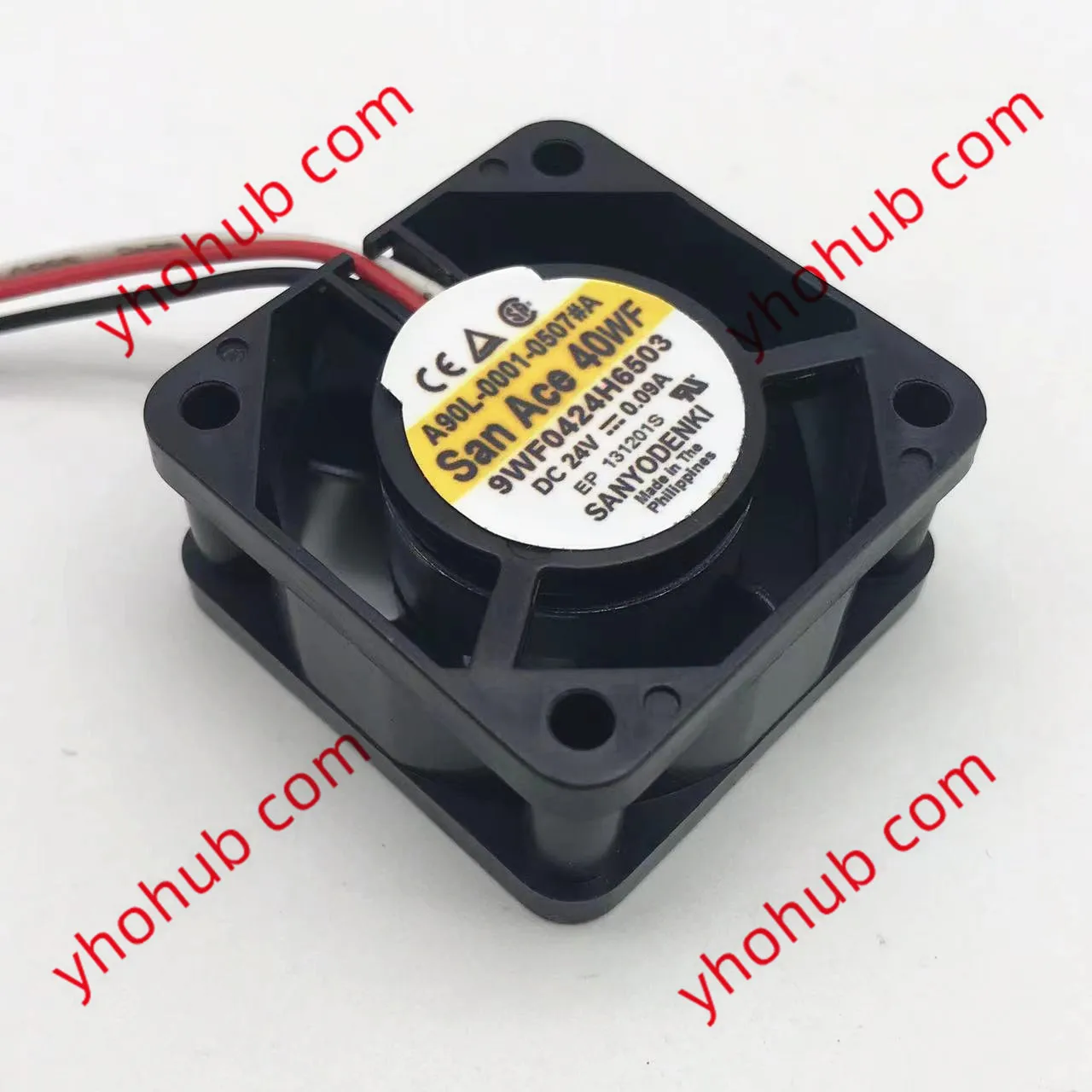 

Охлаждающий вентилятор для сервера Sanyo Denki 9WF0424H6503 DC 24 В 0,09a 3-wire 40x40x20 мм