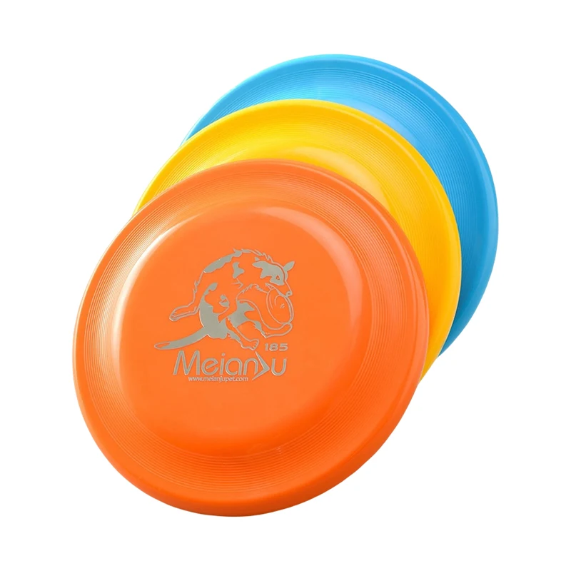 Standard Competition Flying Disc Kids-Dog Interaction Training Outdoor Sports Flying Saucer Plate185mm