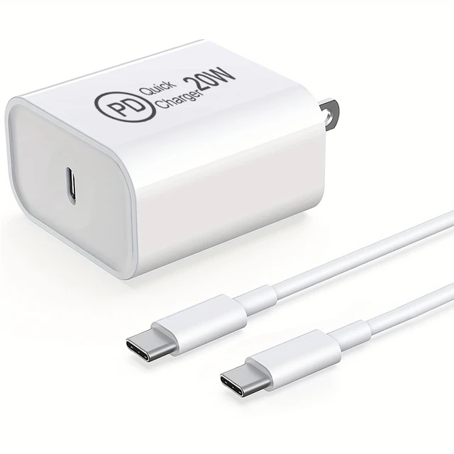 20W USB-C PD Wall Charger - iPhone 12 Charger