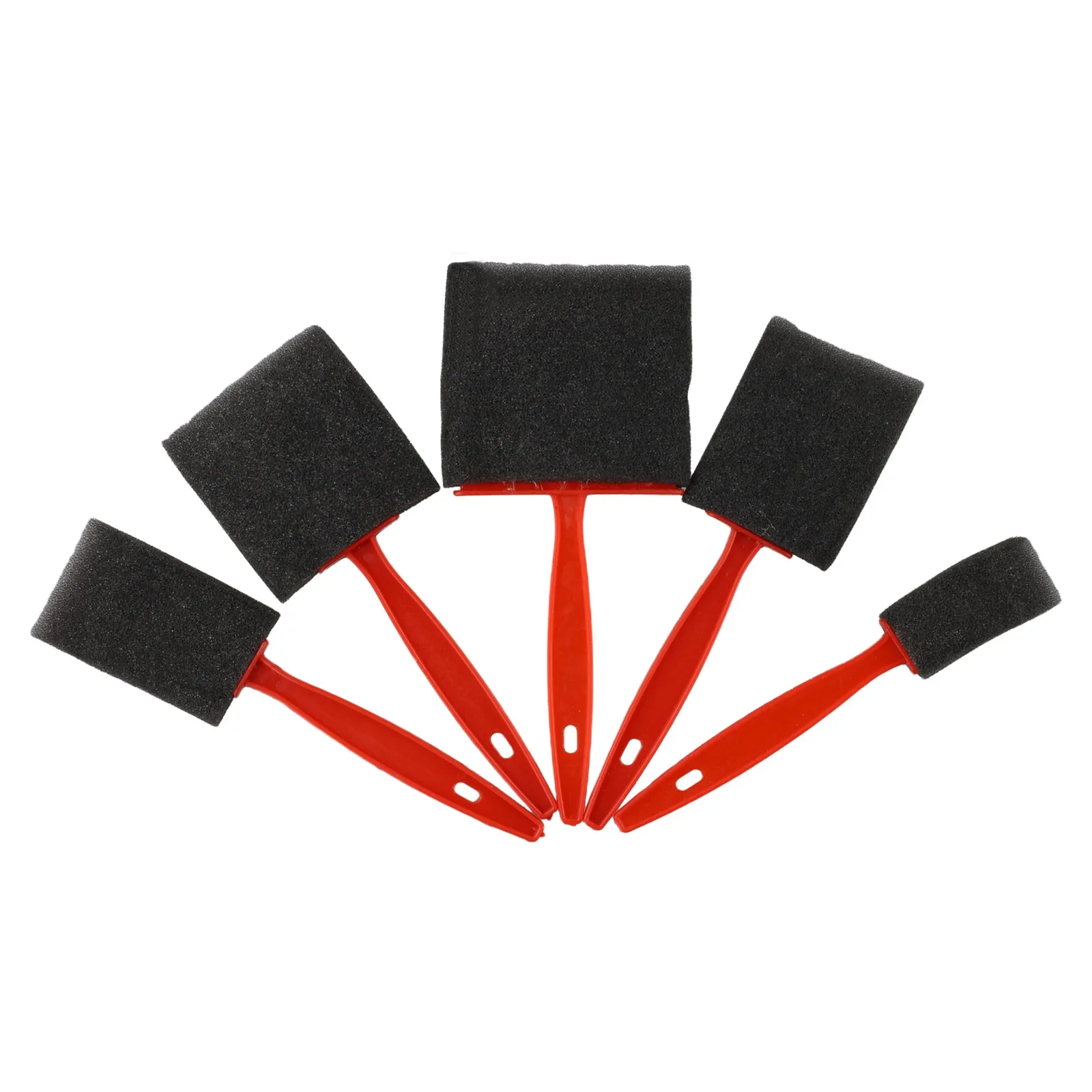 Description Picture 5 of item5PCS Sponge Foam Paint Brush Oil Stain Polyurethane Craft Art Paint Brush Set Child Drawing Painting Sponge Foam Brushes