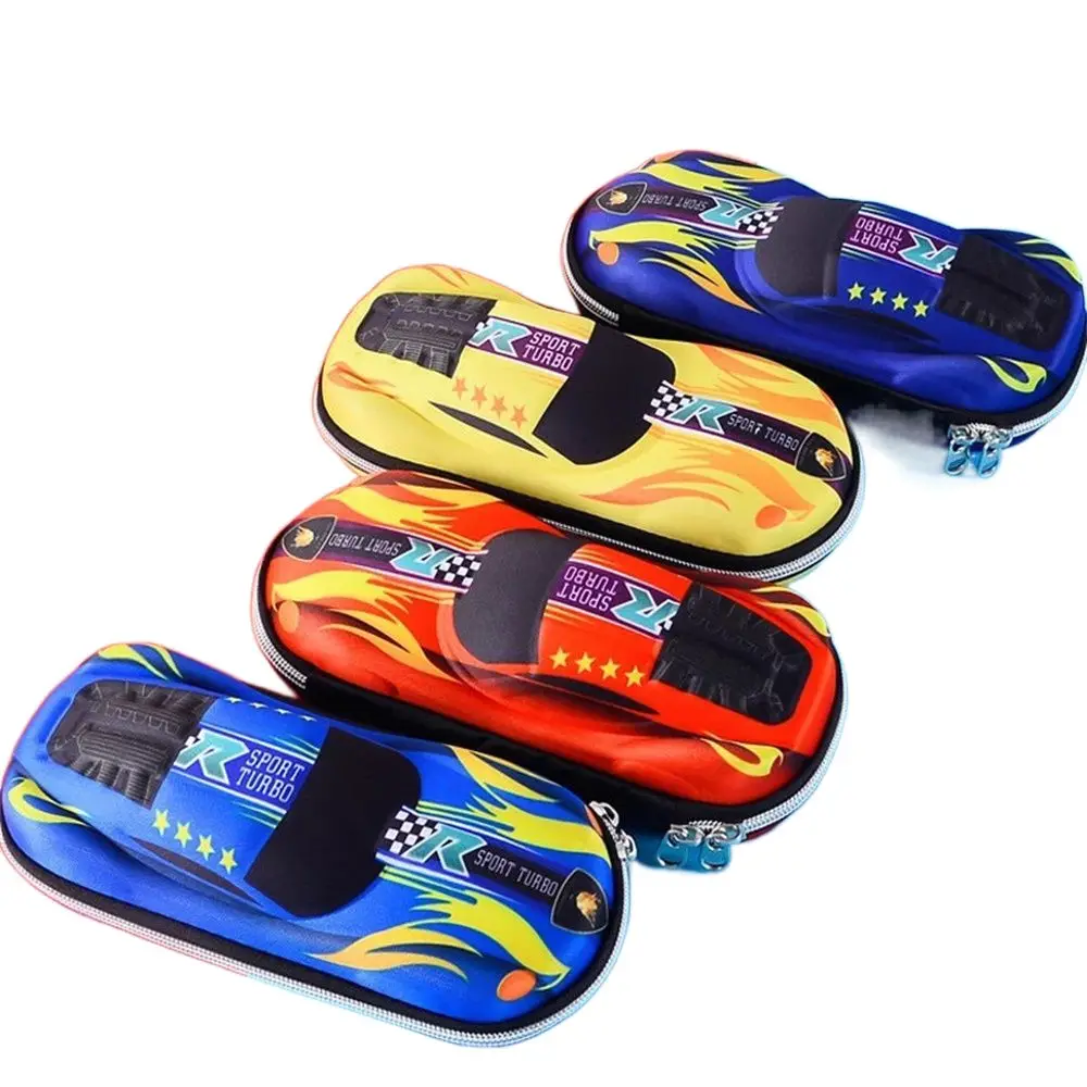 School Supplies Boy Gifts for Boys Racing Car Pen Bag Waterproof Pen Case Car Pencil Box 3D Pencil Case Stationery Box