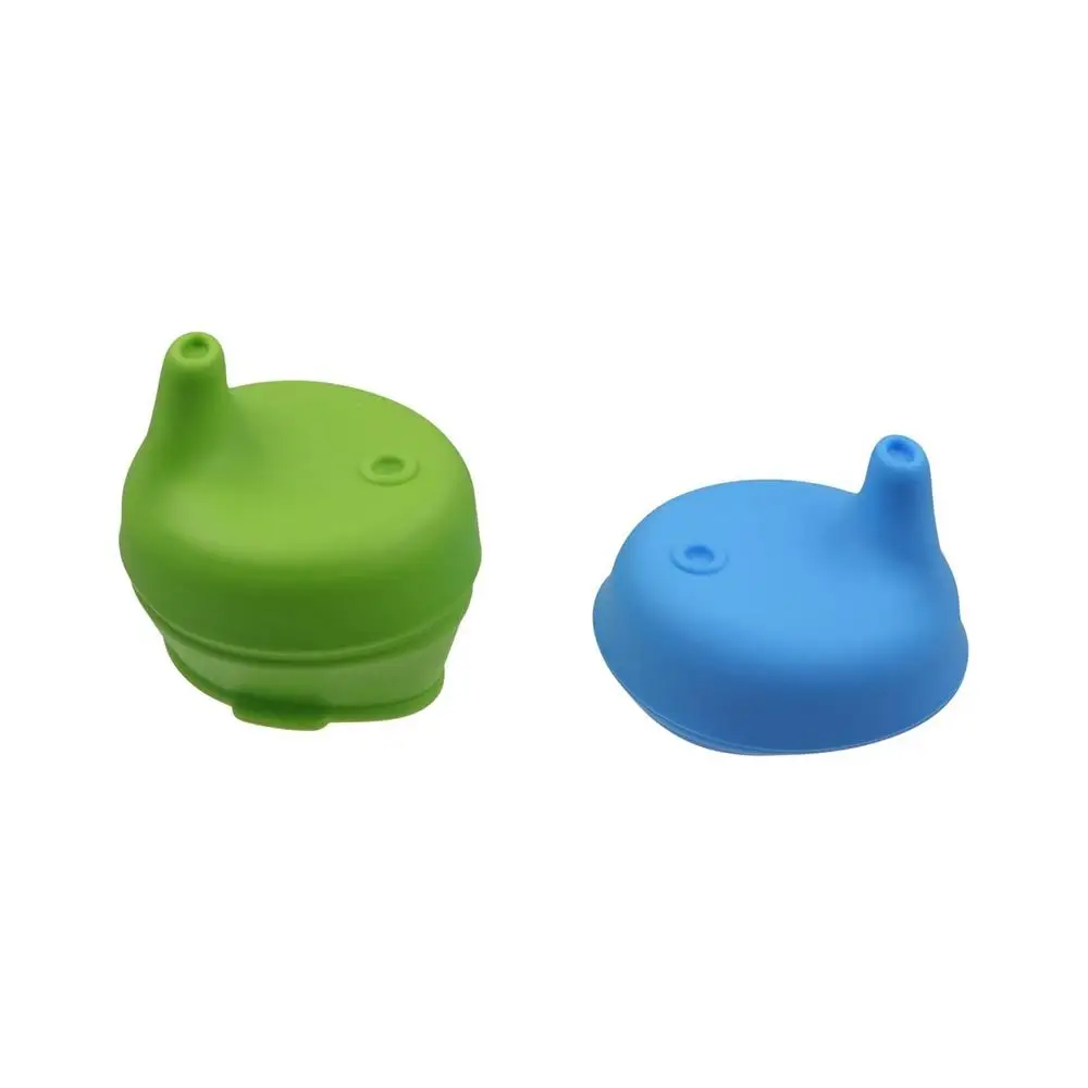 돌출된 빨대 구멍이 있는 실리콘 빨대컵 뚜껑, 새지 않음, 신축성 있는 빨대컵 커버, 튐 방지, BPA 프리, 용