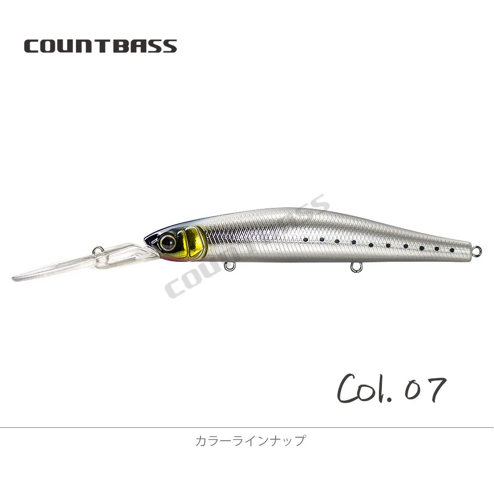 COUNTBASS Floating Minnow 110 mm 14,5 g Deep Diving Jerk Baits Tiefe 3 m Hardbaits Angler's Fishing Lures Wobbler – Detail 19