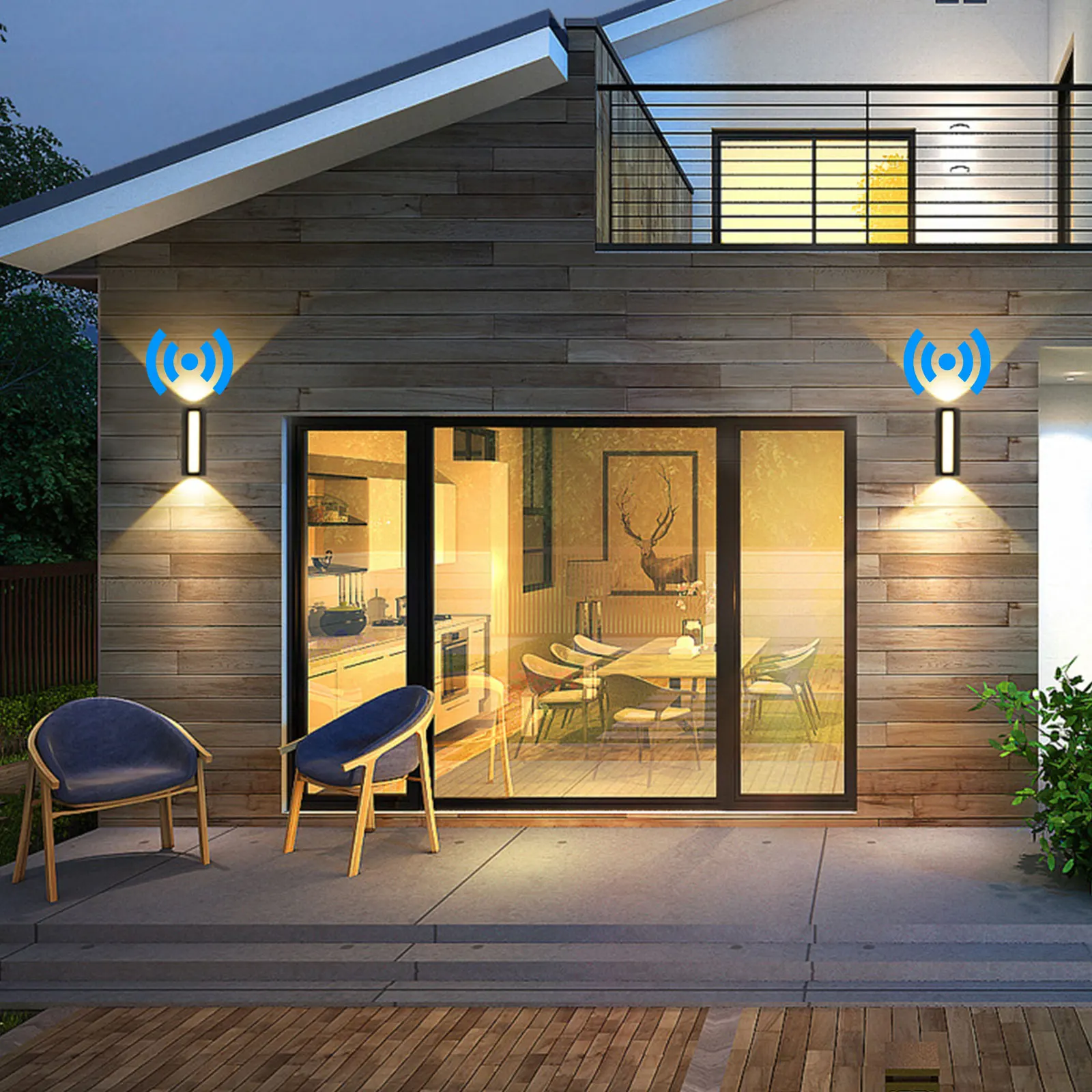 wall light Up and Down LED Wall Lamp Waterproof AC85-265V 10W Living Room Corridor Porch Indoor Outdoor Lighting