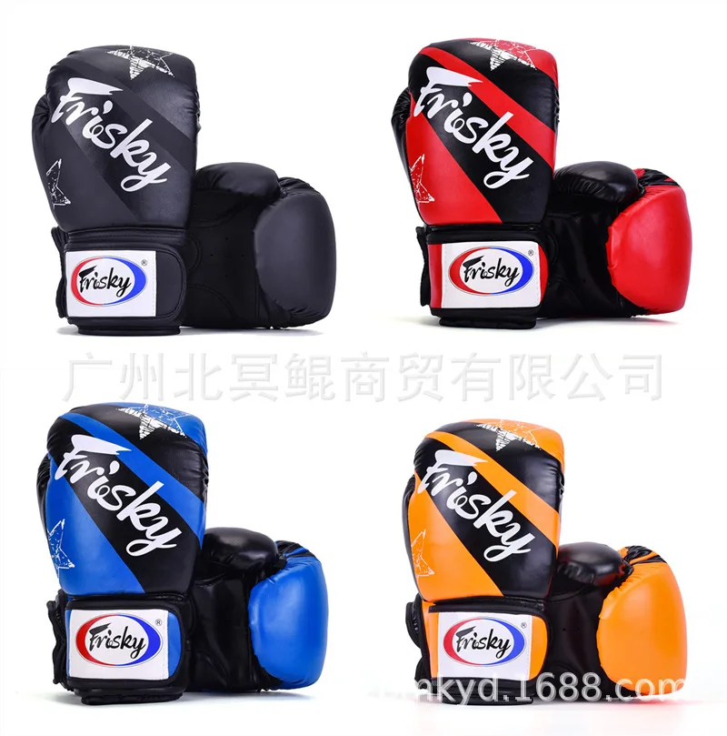 Professional boxing gloves for men and women adult training competition martial arts gloves FRISKY punching bag