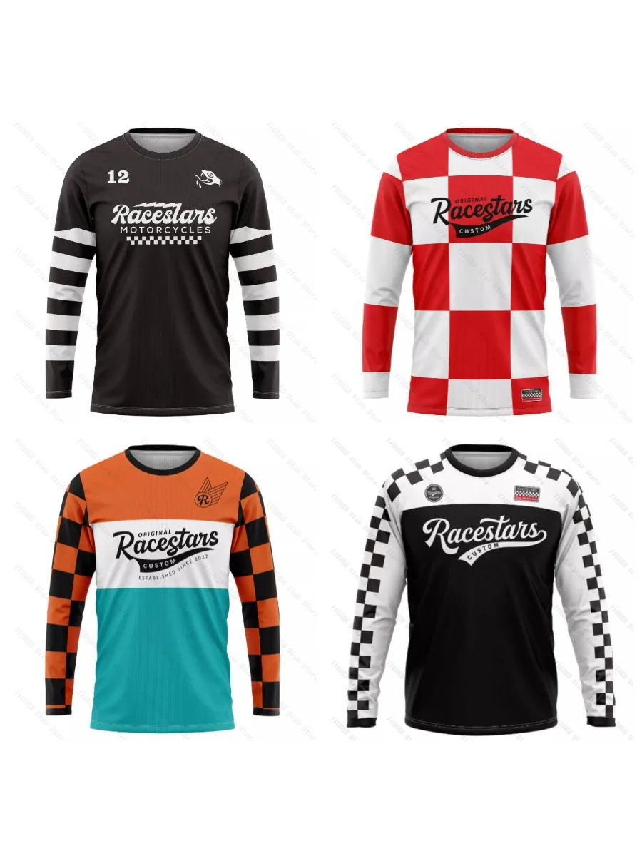 Motocross jersey – camo design colorway