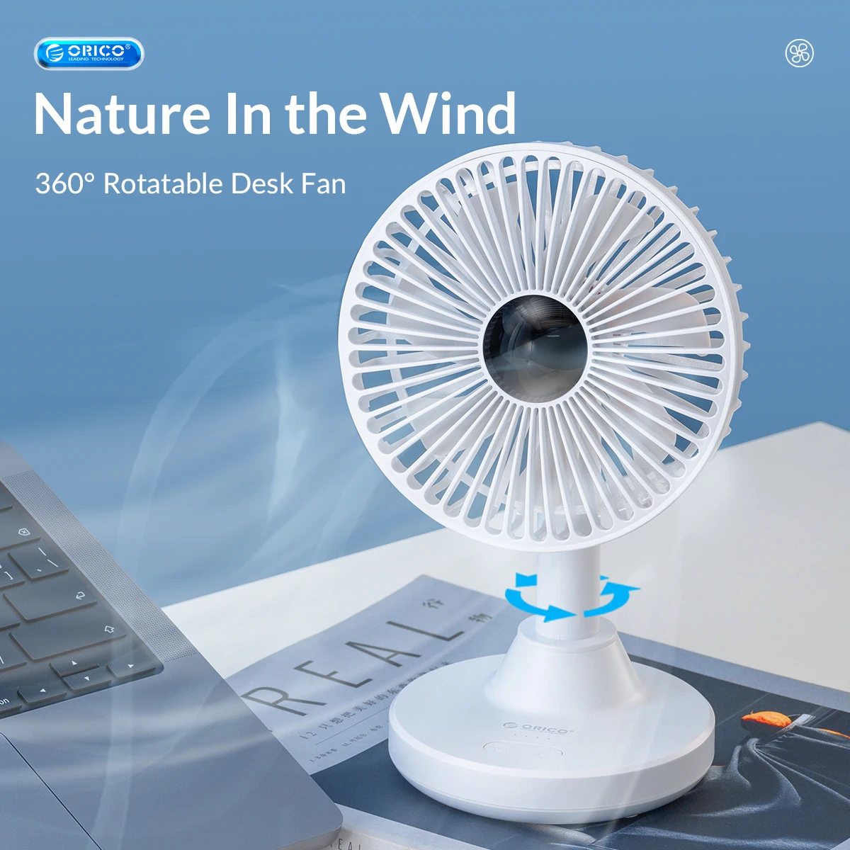 Ar, Ventilador de Mesa, Carregamento de Emergência