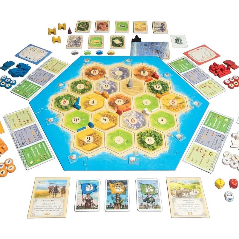 CATAN Cities & Knights/CATAN JUNIOR/CATAN Crop Trust/ - Challenging Strategy Game for Serious Gamers 3