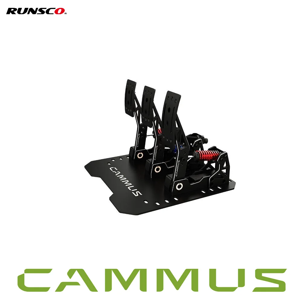 CAMMUS LC100 Load Cell Pedals Sim Racing Pedal 3 Pedals for PC Racing Games