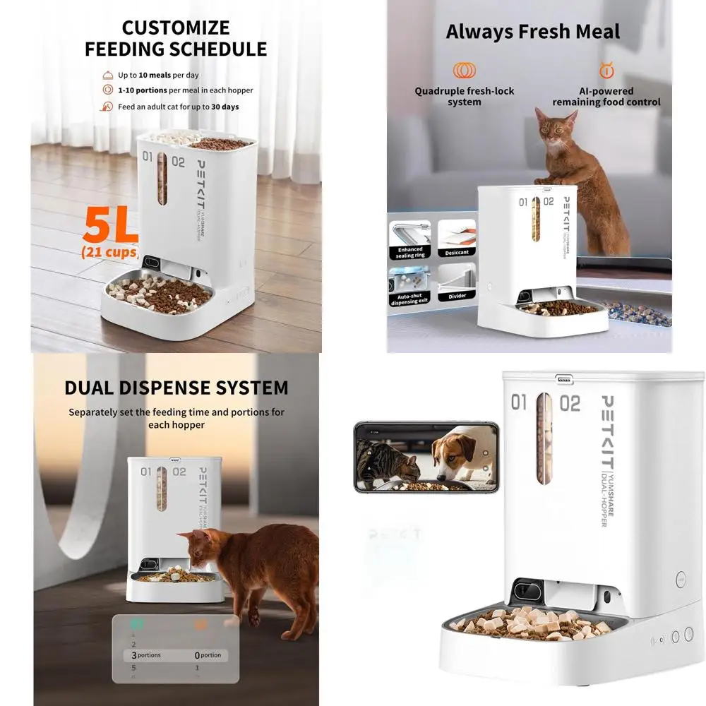 Visual Reference: AI Enabled Pet Feeder With 1080P Hd Camera Night Vision