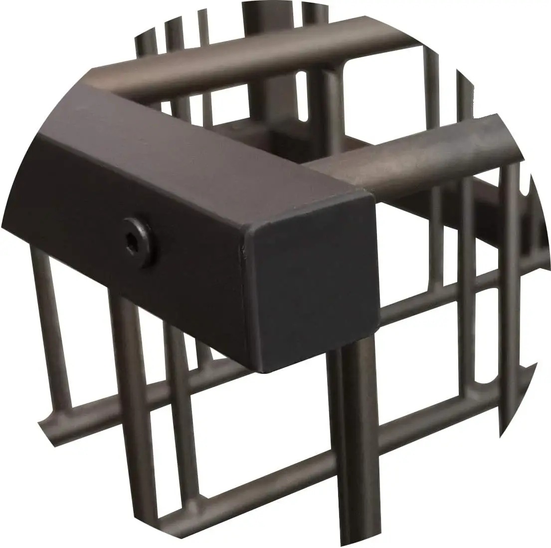 Freestanding Floor Wine Rack Stand, Bar Storage Table - Holds 20 Bottles with Glasses Holder